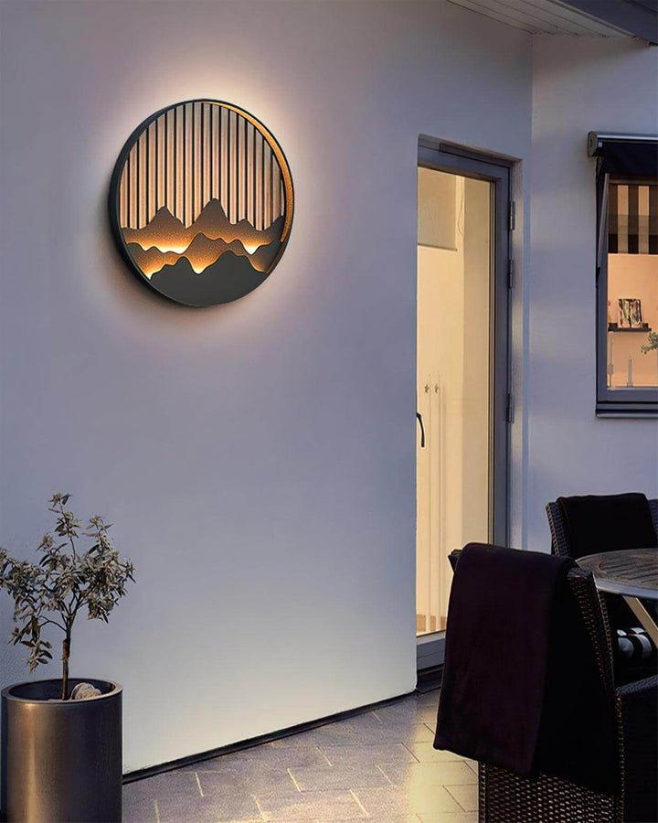 Applique murale LED d'extérieur, étanche, design moderne