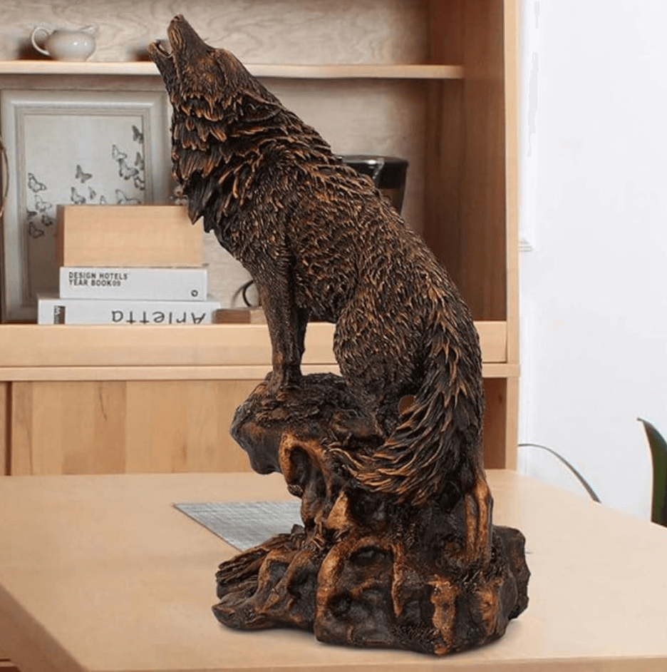 Majestätische Adler-Skulptur aus Bronze
