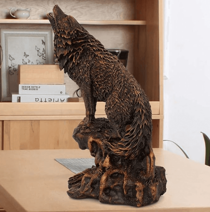 Majestätische Adler-Skulptur aus Bronze