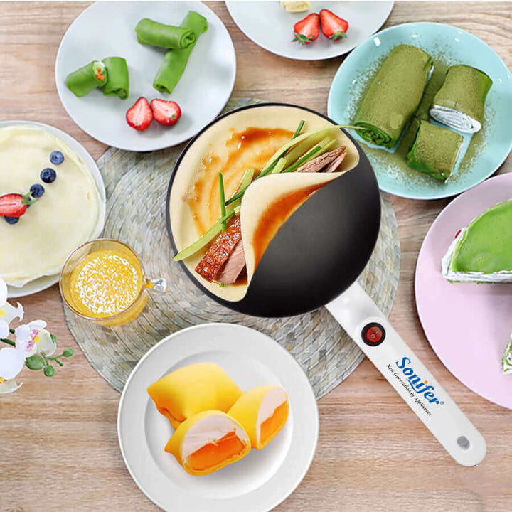 Elektrischer Crêpe-Maker für perfekte Crêpes