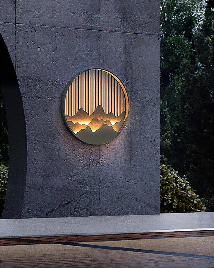 Applique murale LED d'extérieur, étanche, design moderne