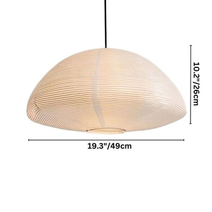 Moderne Hängeleuchte Papier 26cm
