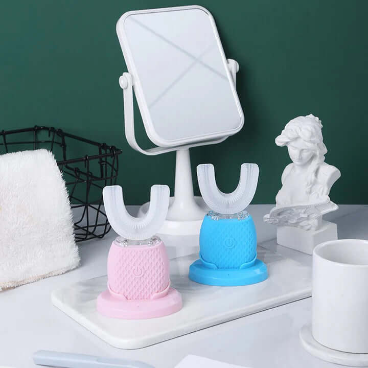 Brosse à dents à ultrasons 360° - Nettoyage parfait des dents
