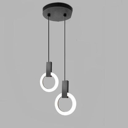 Moderne LED Ring Pendelleuchte