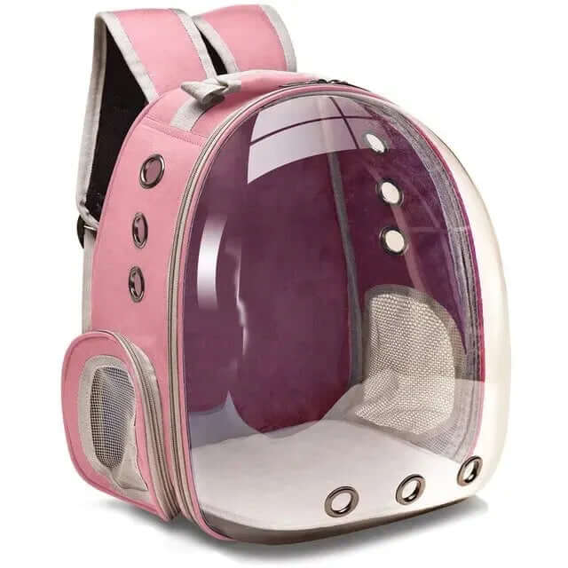 Sac à dos de transport transparent pour animaux de compagnie