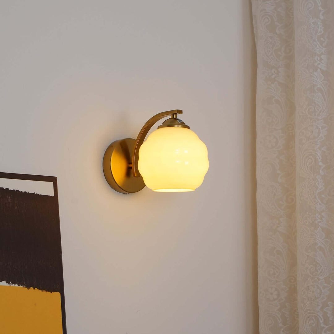 Vintage Wandlampe Art Deco Stil