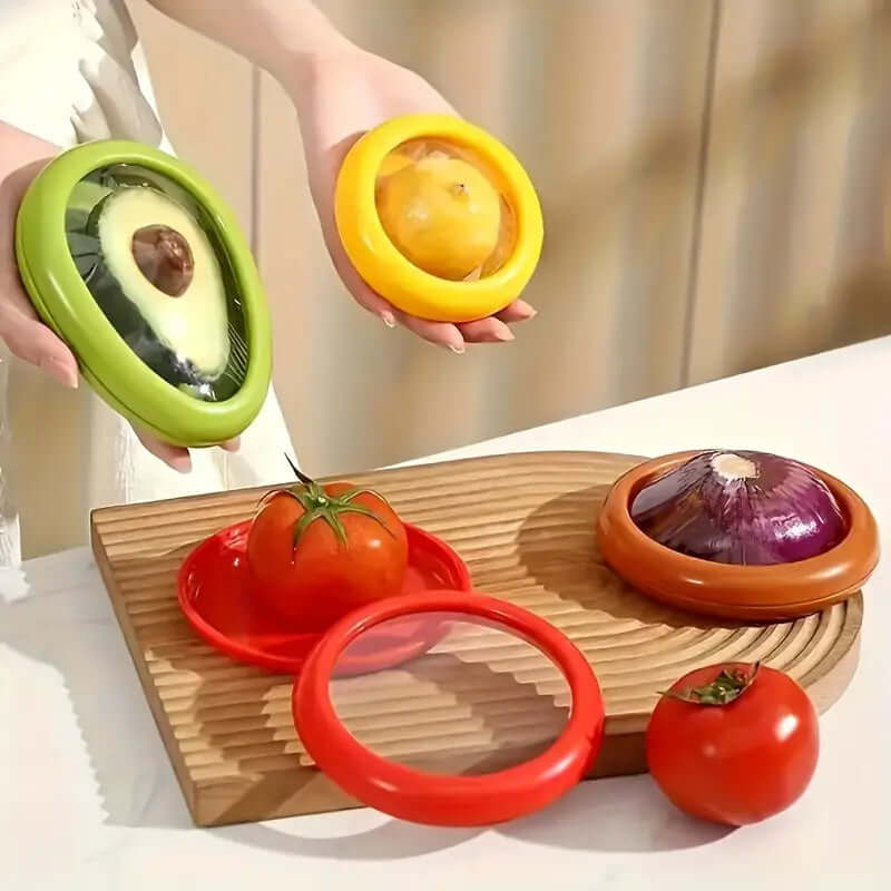 Ensemble de couvercles alimentaires en silicone - Durables et polyvalents