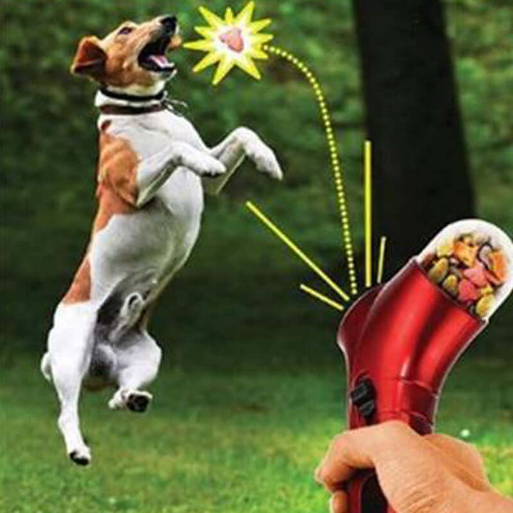 Balle à friandises interactive pour chiens et chats