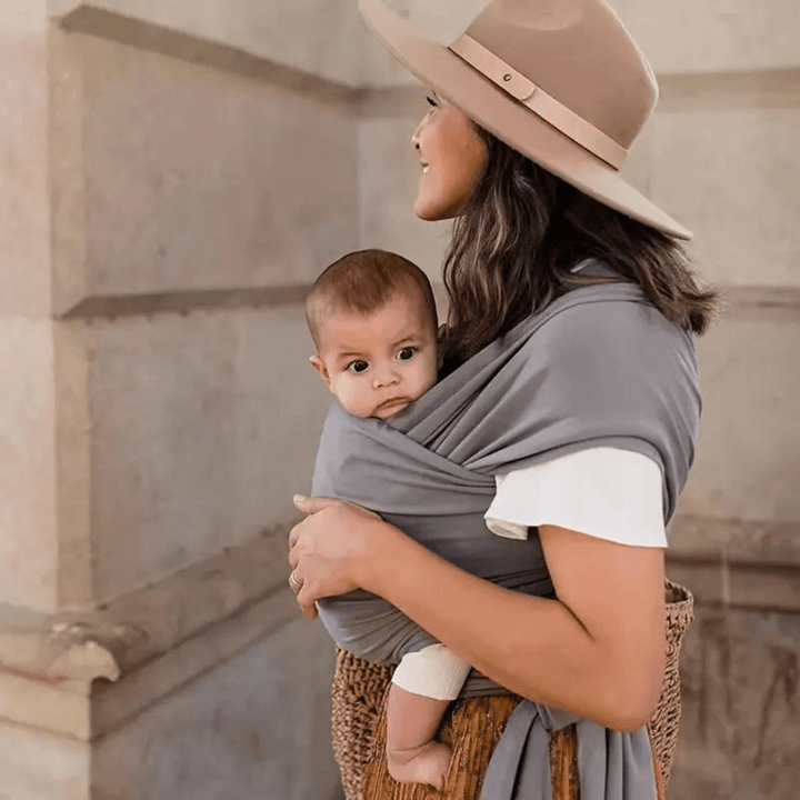 Ergonomische Babytrage mit Rückenunterstützung