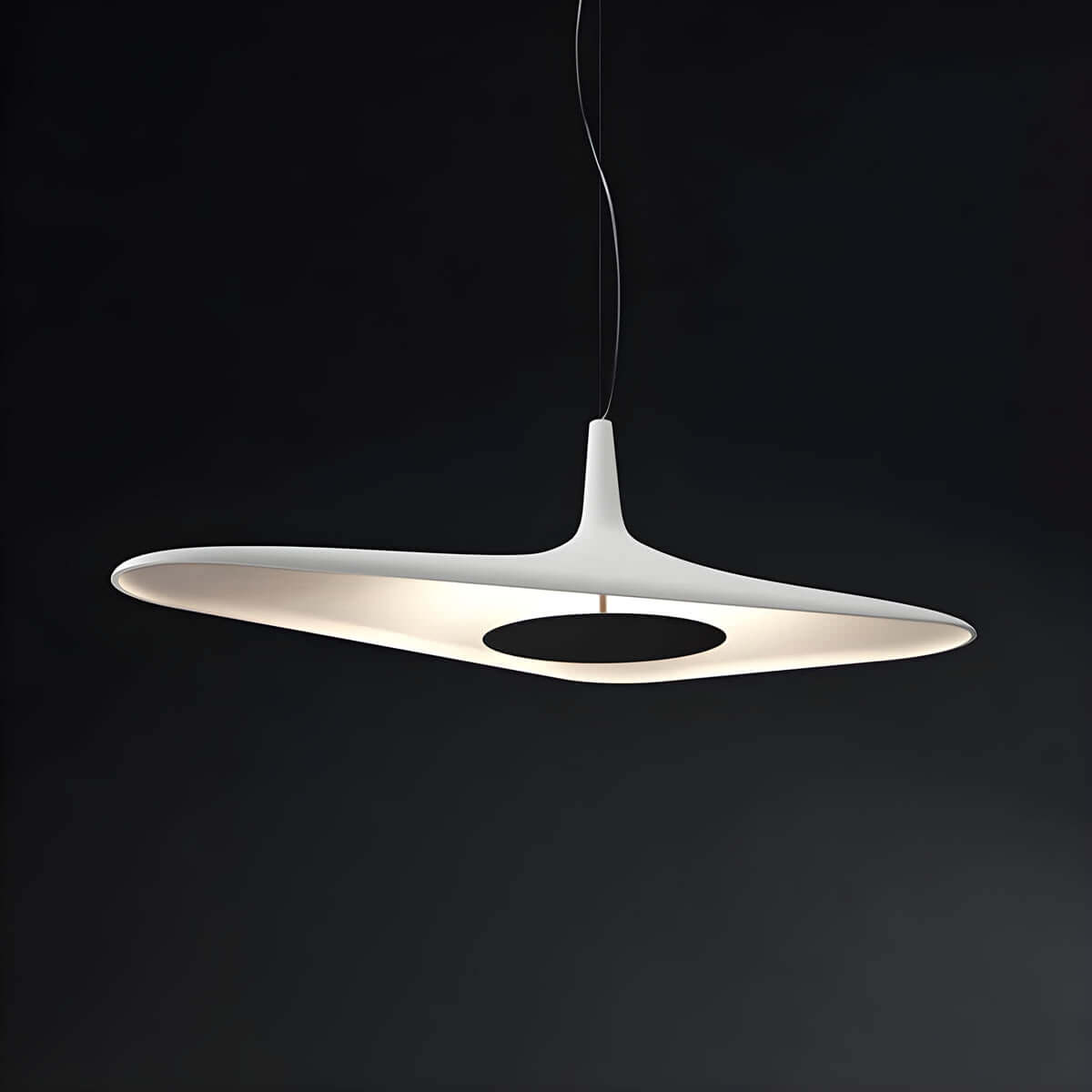 Designer-Pendelleuchte, Modernes Kunstharz, 60/80cm