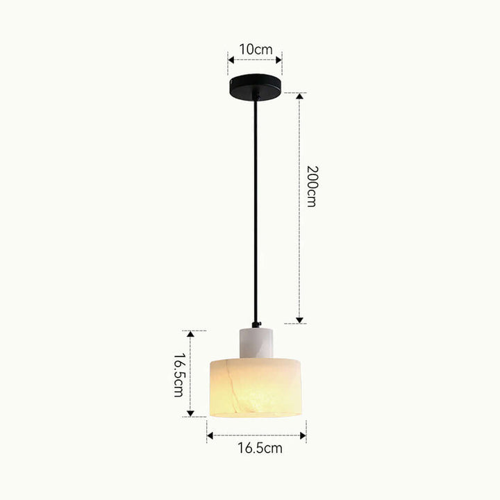 Minimalistische Marmor Pendelleuchte