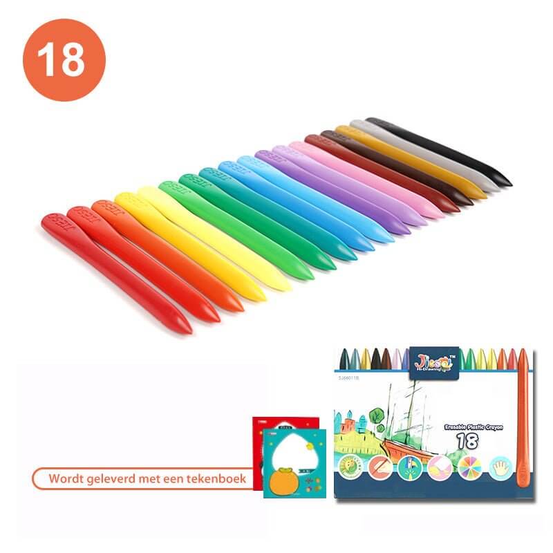 Coffret créatif - Crayons de cire colorés fabriqués à partir de matériaux organiques
