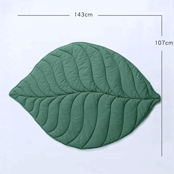 Doppelseitige Blatt-Fußmatte - Innen & Außen