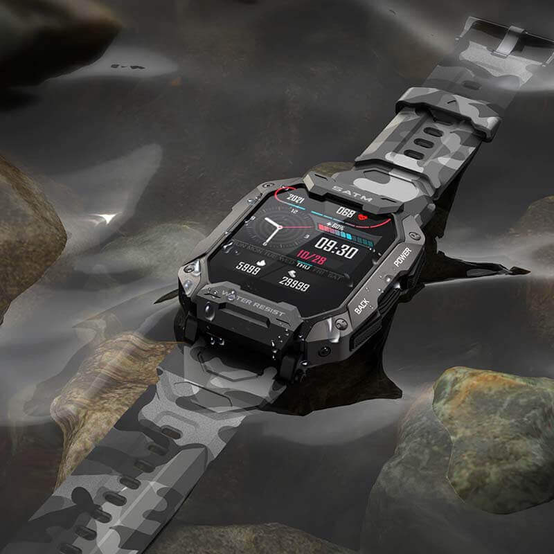 Robuste Smartwatch mit AMOLED-Display