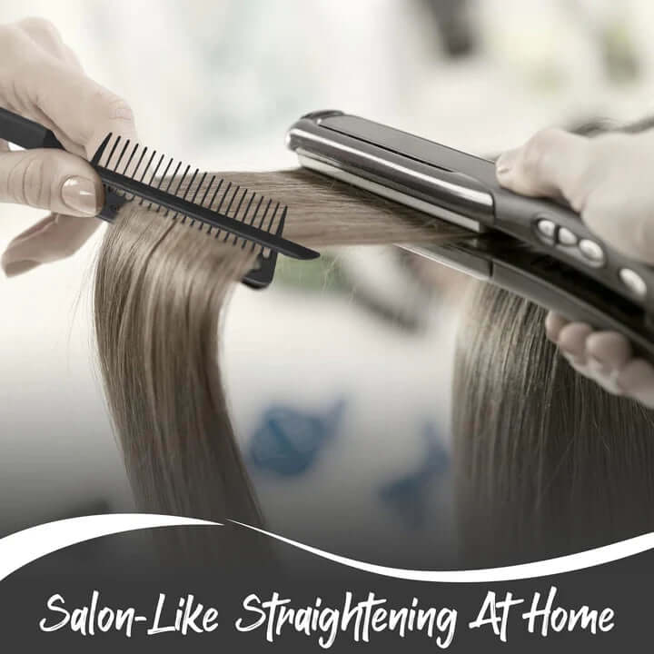 Glättungsbürste & Warmluftkamm - Für glattes Haarstyling