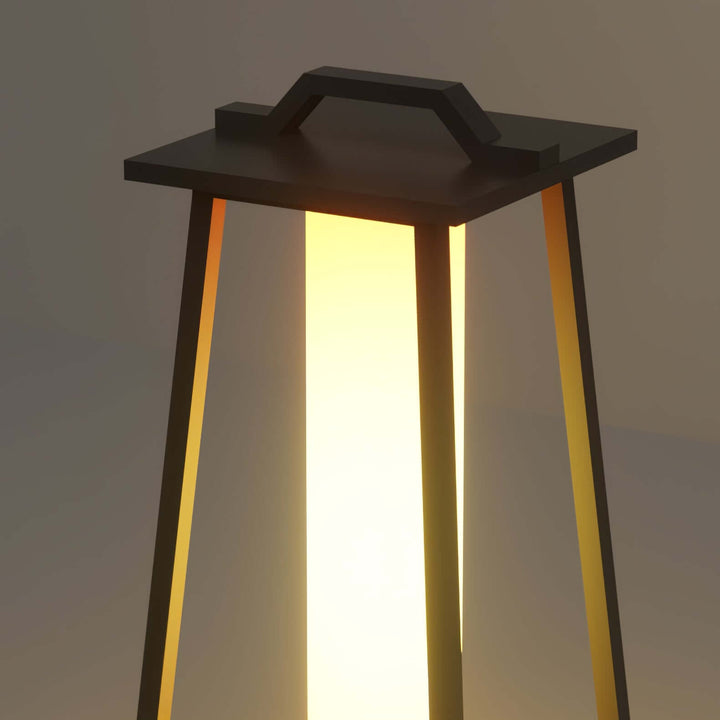 Tragbare LED Außenleuchte für Garten & Balkon