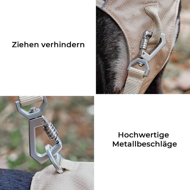 AquaCool Hundegeschirr & Leine Set - Anti-Zieh & Wasserdicht