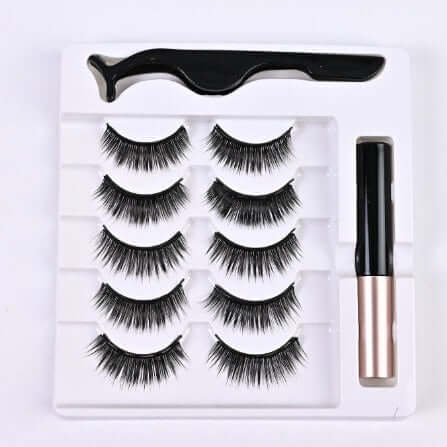 Magnetische Wimpern für Volumen & Länge