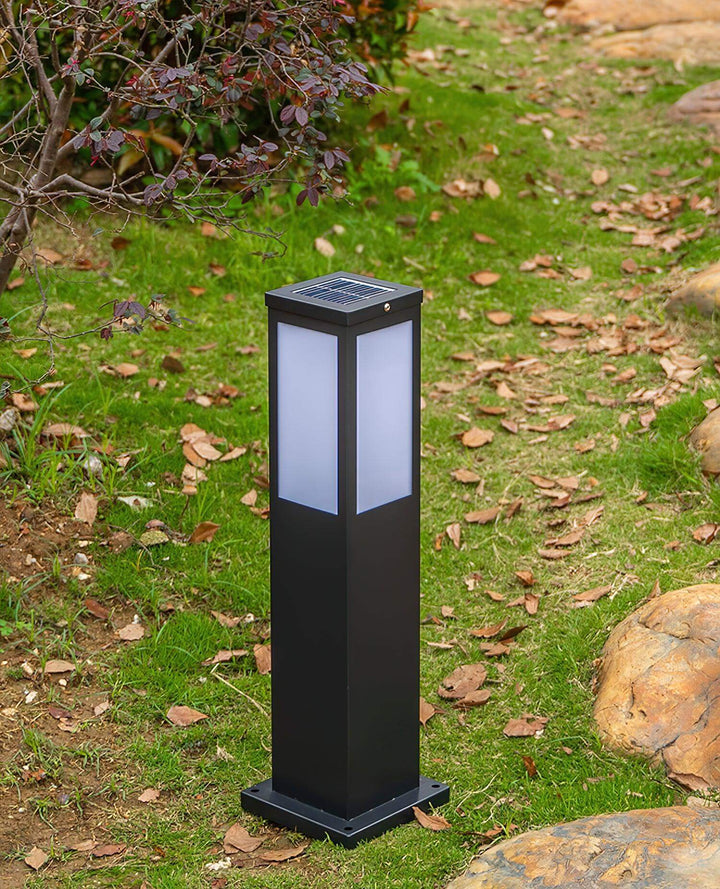 Moderne LED Pollerleuchte Außen Garten