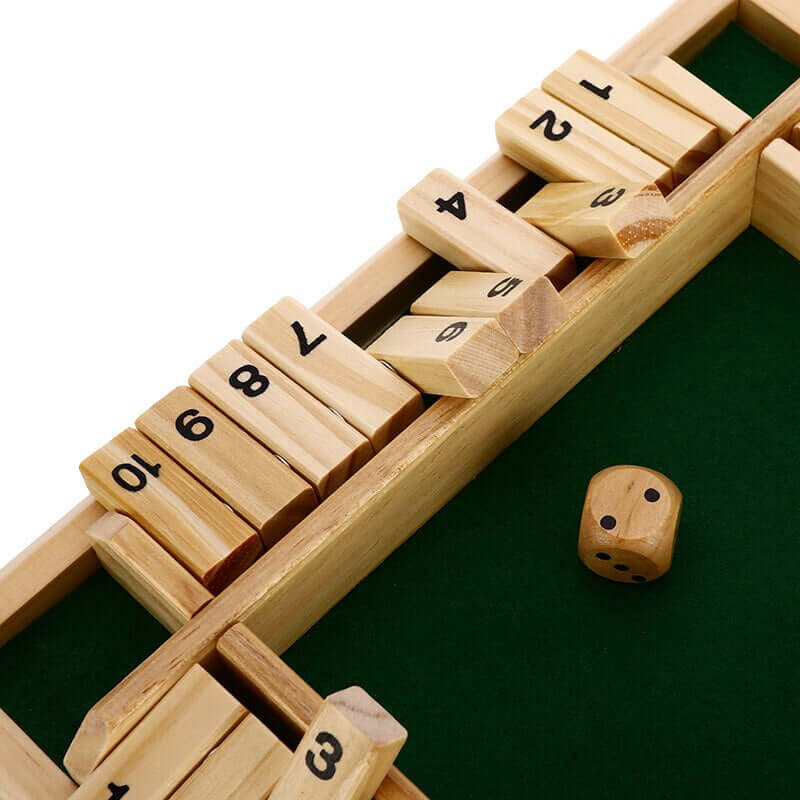 Holzbrettspiel für Kinder - Zahlen lernen durch Spielen