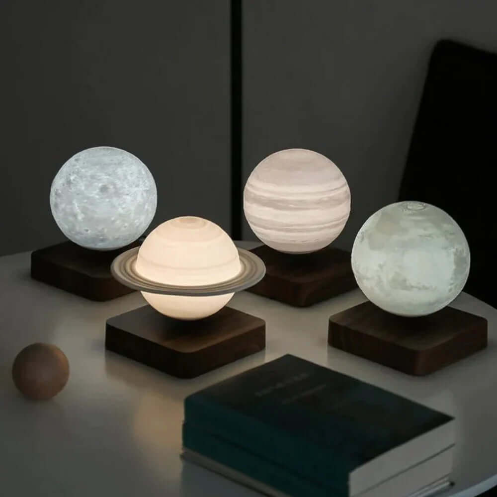 Schwebende Mondlampe mit LED - LunaFloat