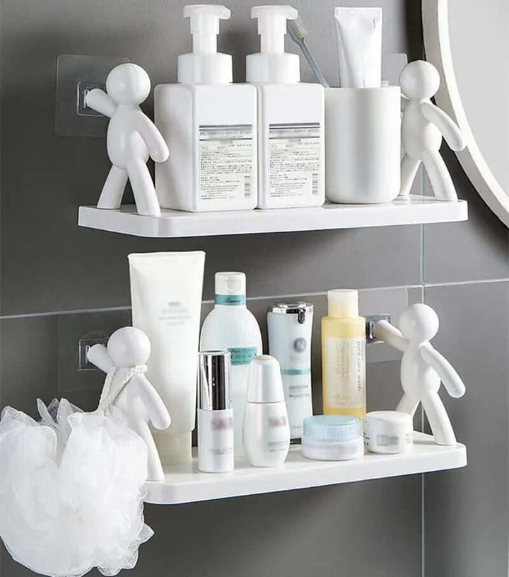 Modulares Regal System, 120x40x180cm, MDF & Stahl