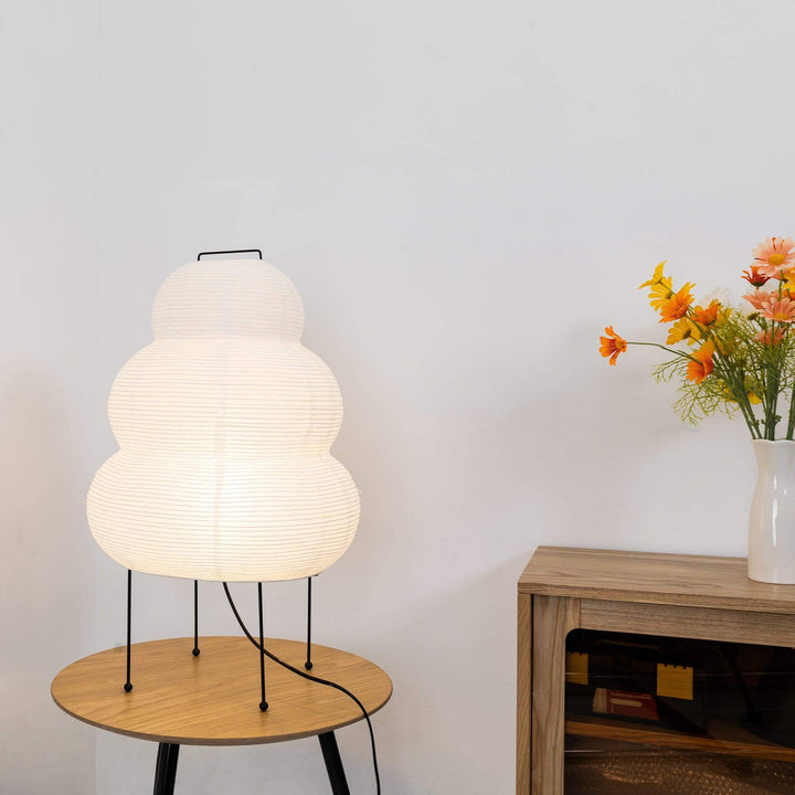 Japanische Tischlampe Yumi - Stimmungsvolles Licht