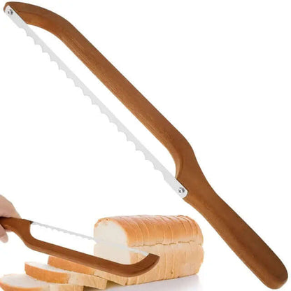 Brotmesser mit Holzgriff - Perfekte Scheiben