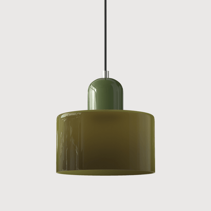 Bauhaus Glaspendelleuchte Modern