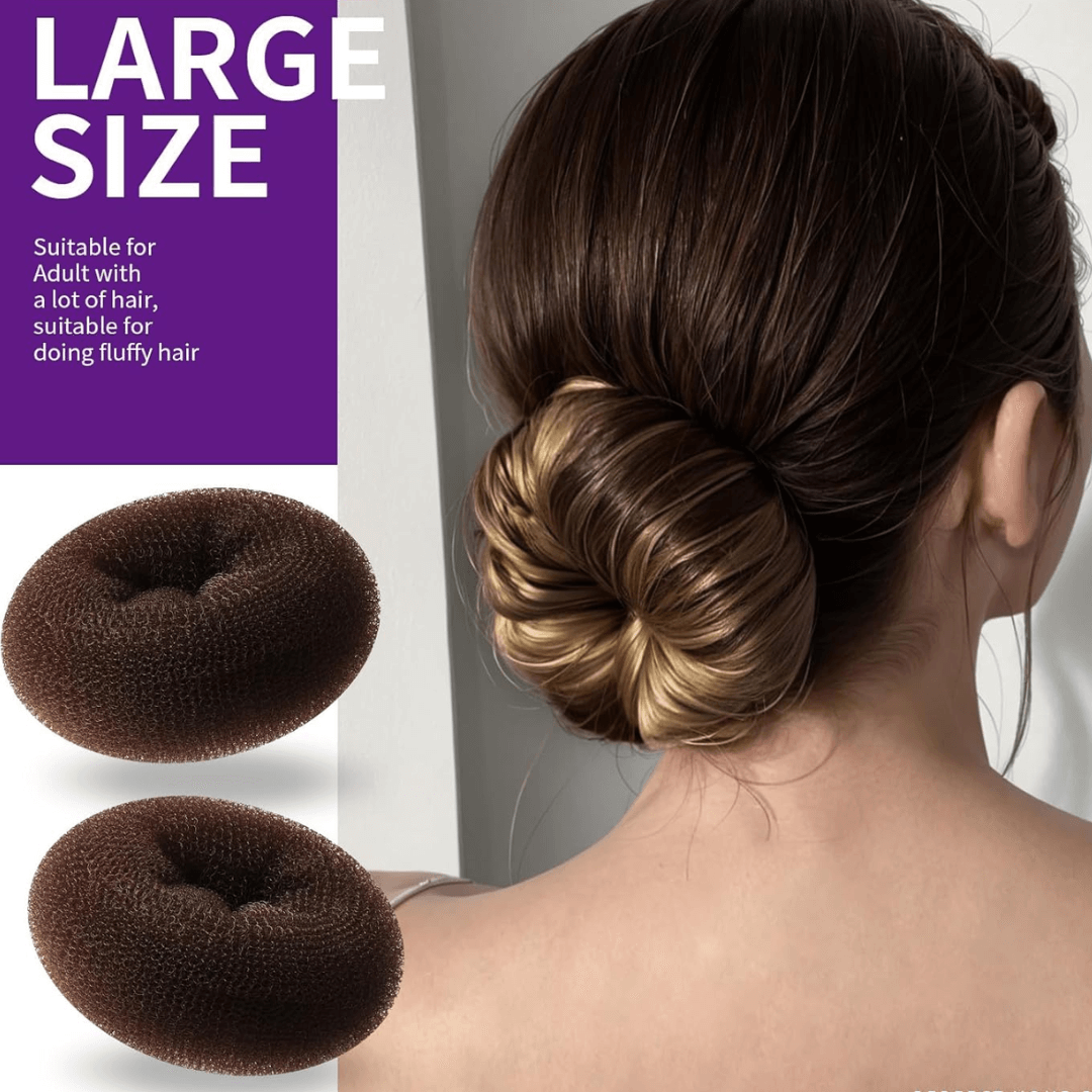 Duttkissen Set - 7 Größen für Volumen & Styling