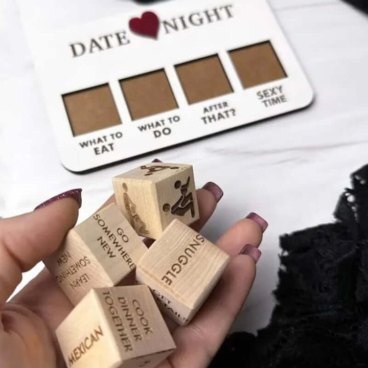 Paar-Würfelspiel für Date-Nights - Romantik & Spaß