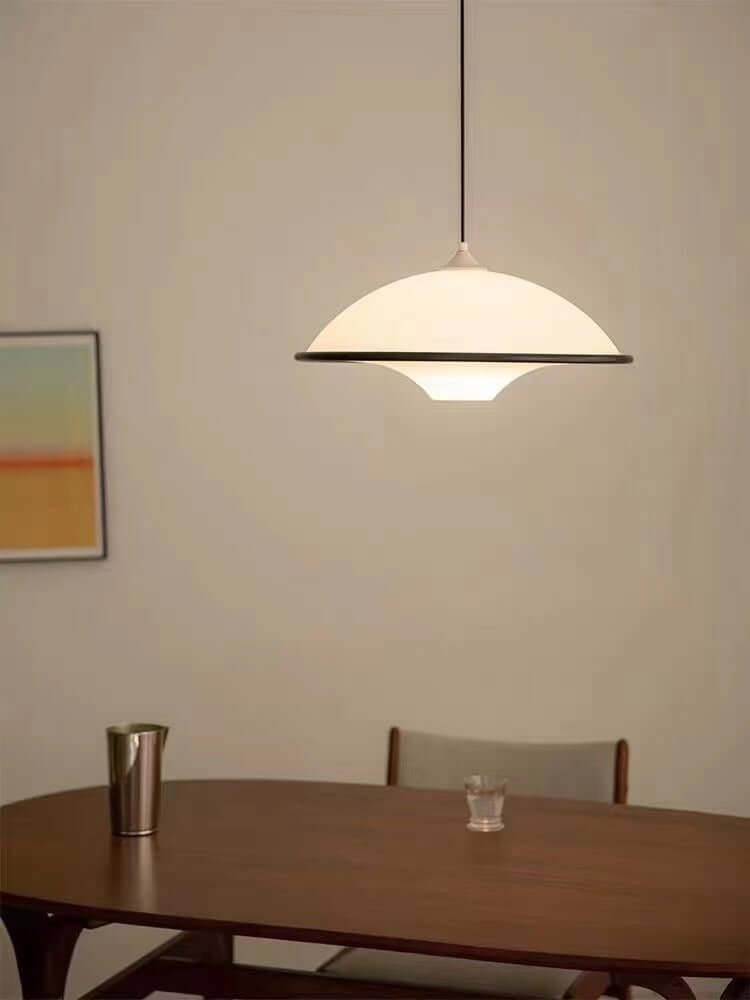 UFO Pendelleuchte - Acryl & Metall