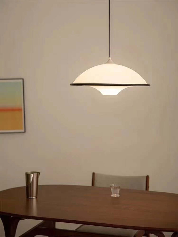 UFO Pendelleuchte - Acryl & Metall