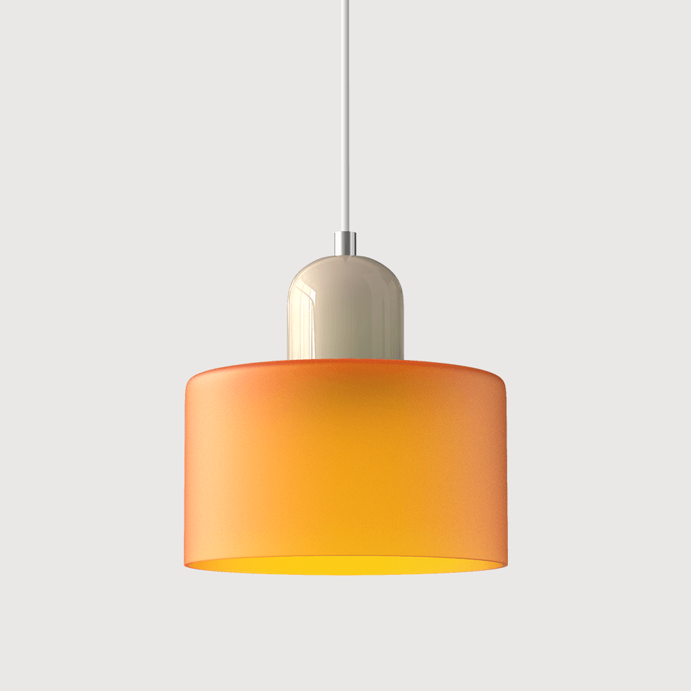 Bauhaus Glaspendelleuchte Modern