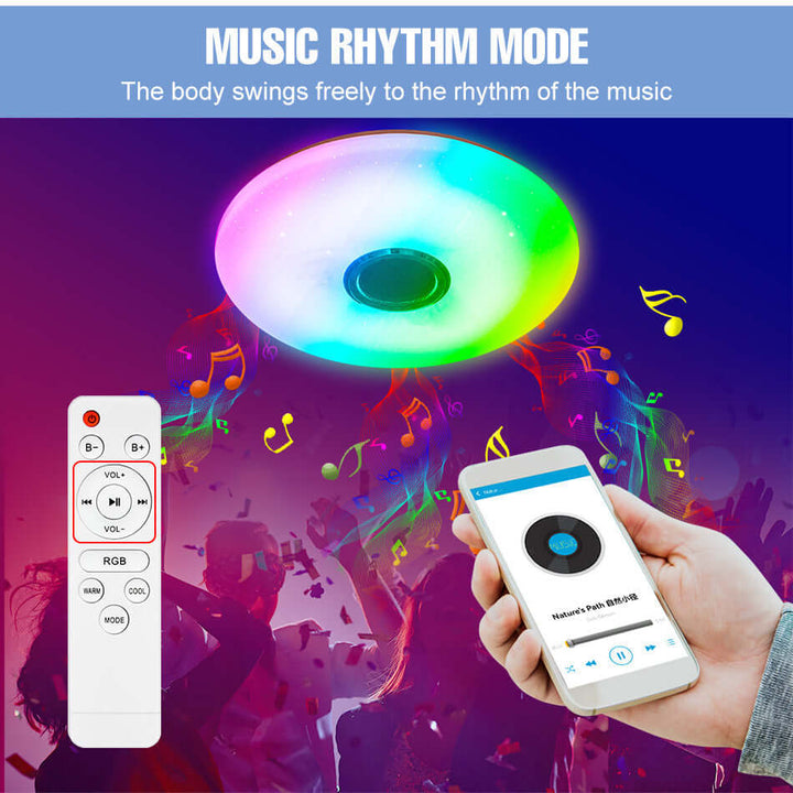 Smarte RGB Deckenleuchte, Modernes Design