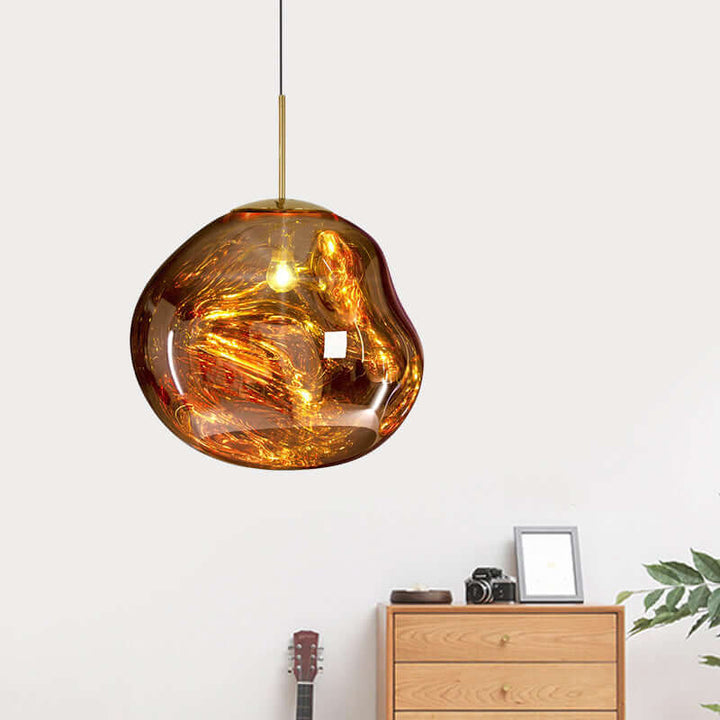 Suspension moderne en verre - éclairage de plafond