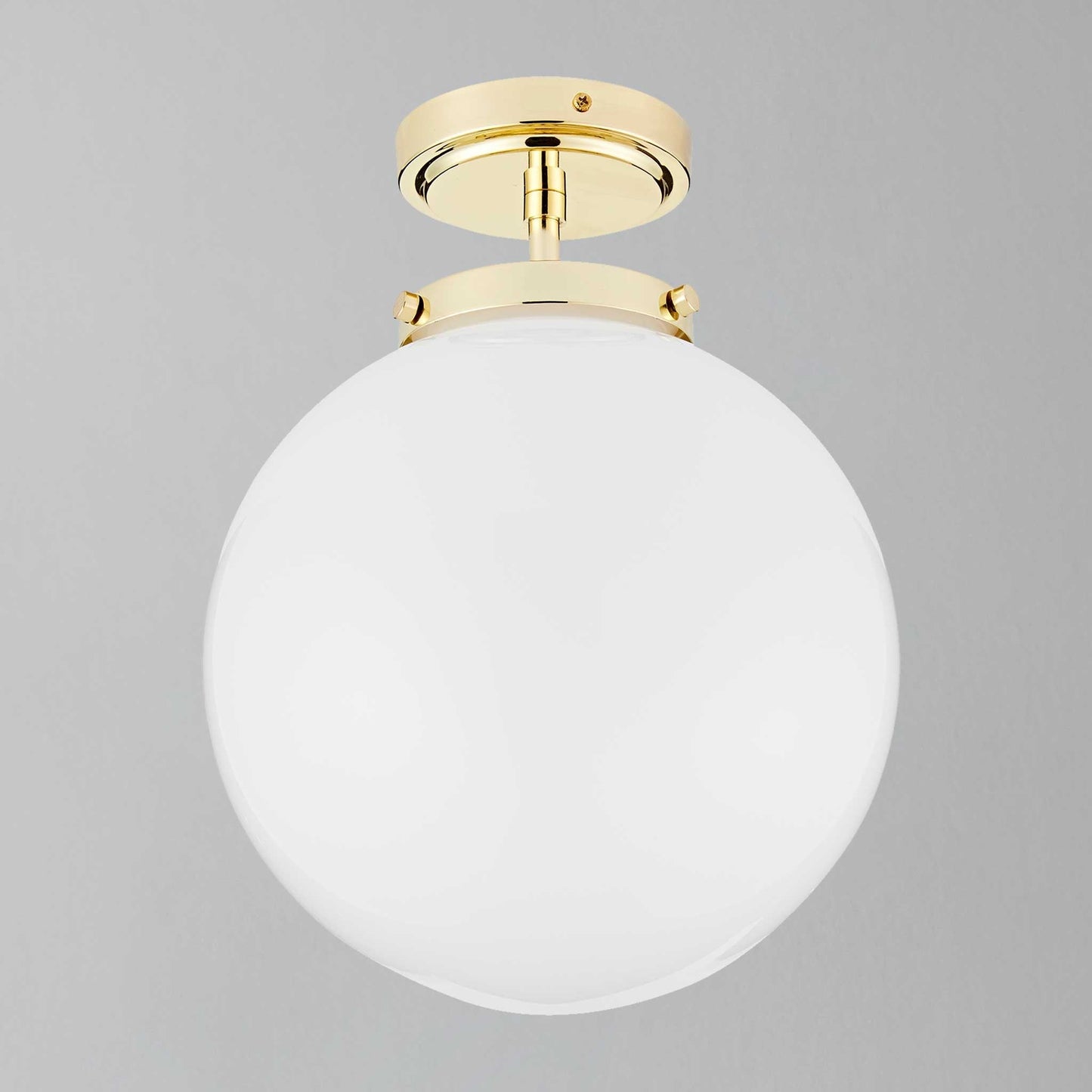 Plafonnier sphérique moderne pour salle de bain