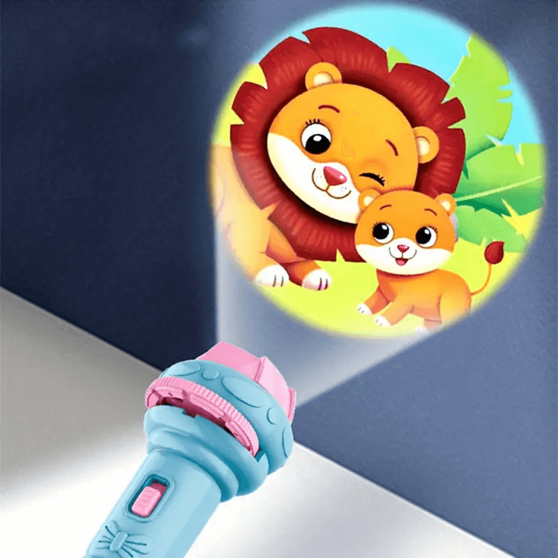 Projektor Taschenlampe für Kinder - 32 Dias