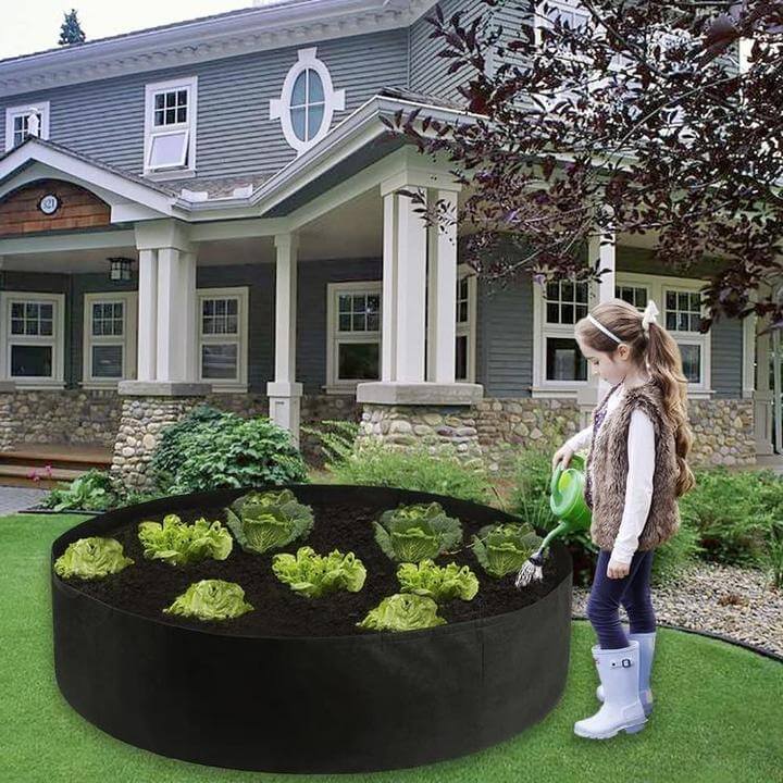 Jardinière surélevée en tissu pour jardin et balcon