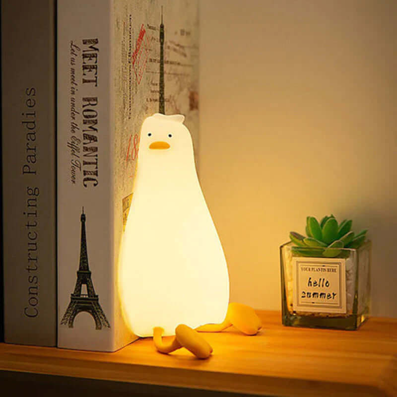 Veilleuse canard mignonne, aide au sommeil de bébé