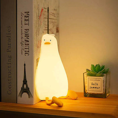 Veilleuse canard mignonne, aide au sommeil de bébé