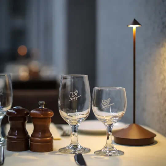 Lampe de table LED, dimmable - étanche