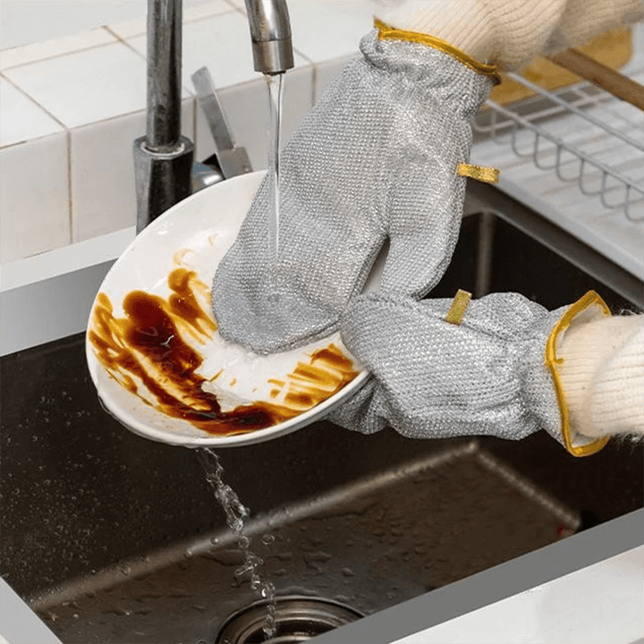 Effizienter Abwaschhandschuh - Schonend & Nachhaltig