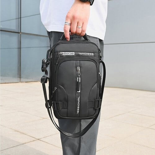 Sac à bandoulière antivol étanche