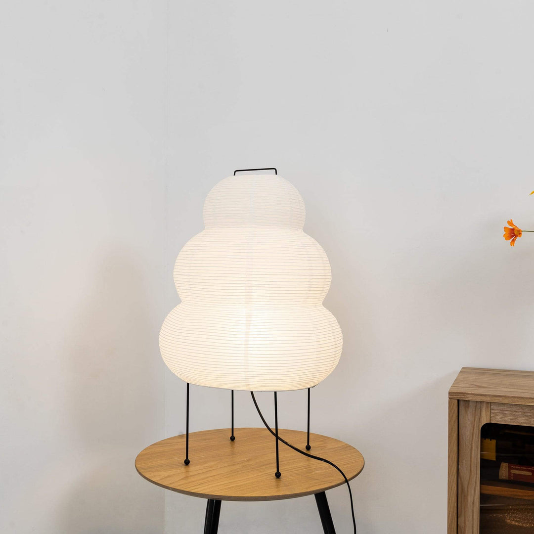 Japanische Tischlampe Yumi - Stimmungsvolles Licht