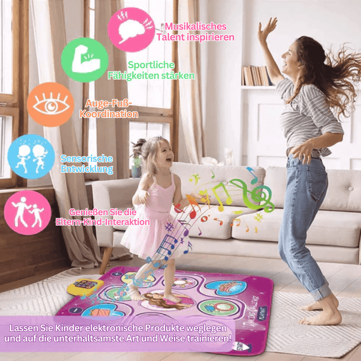 Interaktive LED Tanzmatte für Kinder