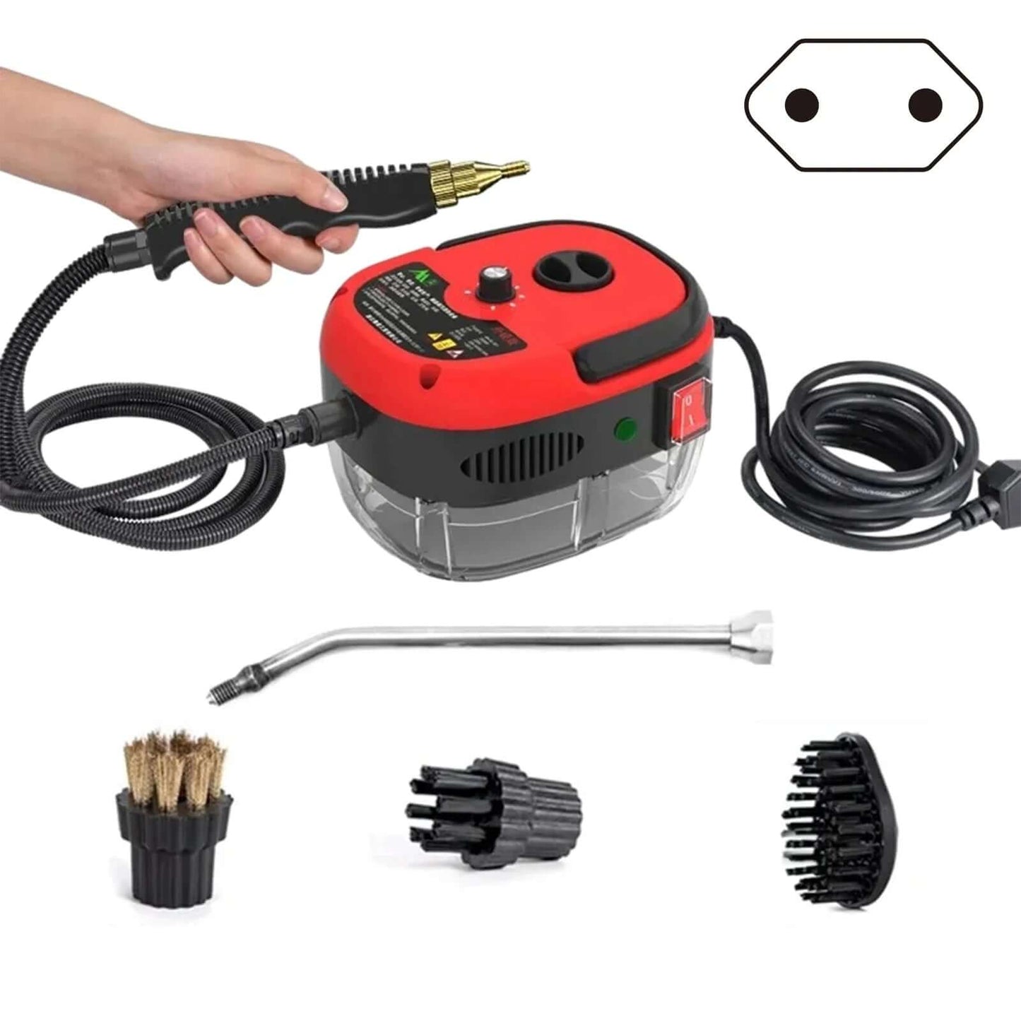 2500W Hochdruck-Dampfreiniger für Küche & Bad