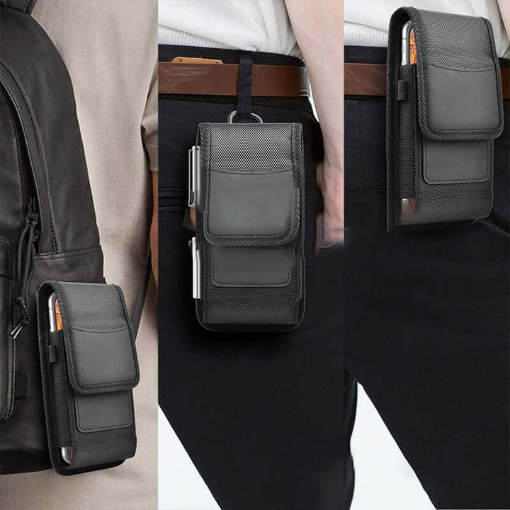 Sac ceinture pour téléphone portable avec compartiment pour cartes