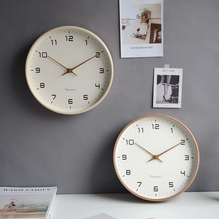 Holzwanduhr Skandinavisch - Minimalistisches Design