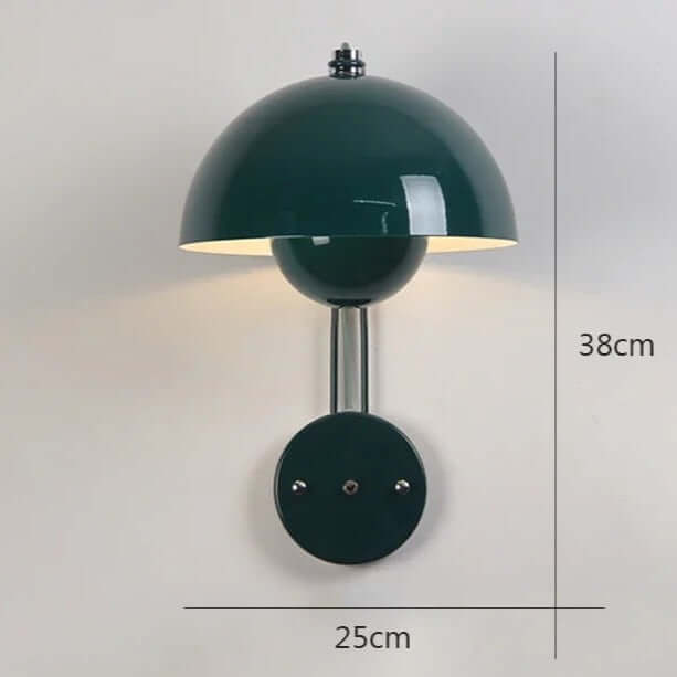 Moderne LED-Wandleuchte Blume